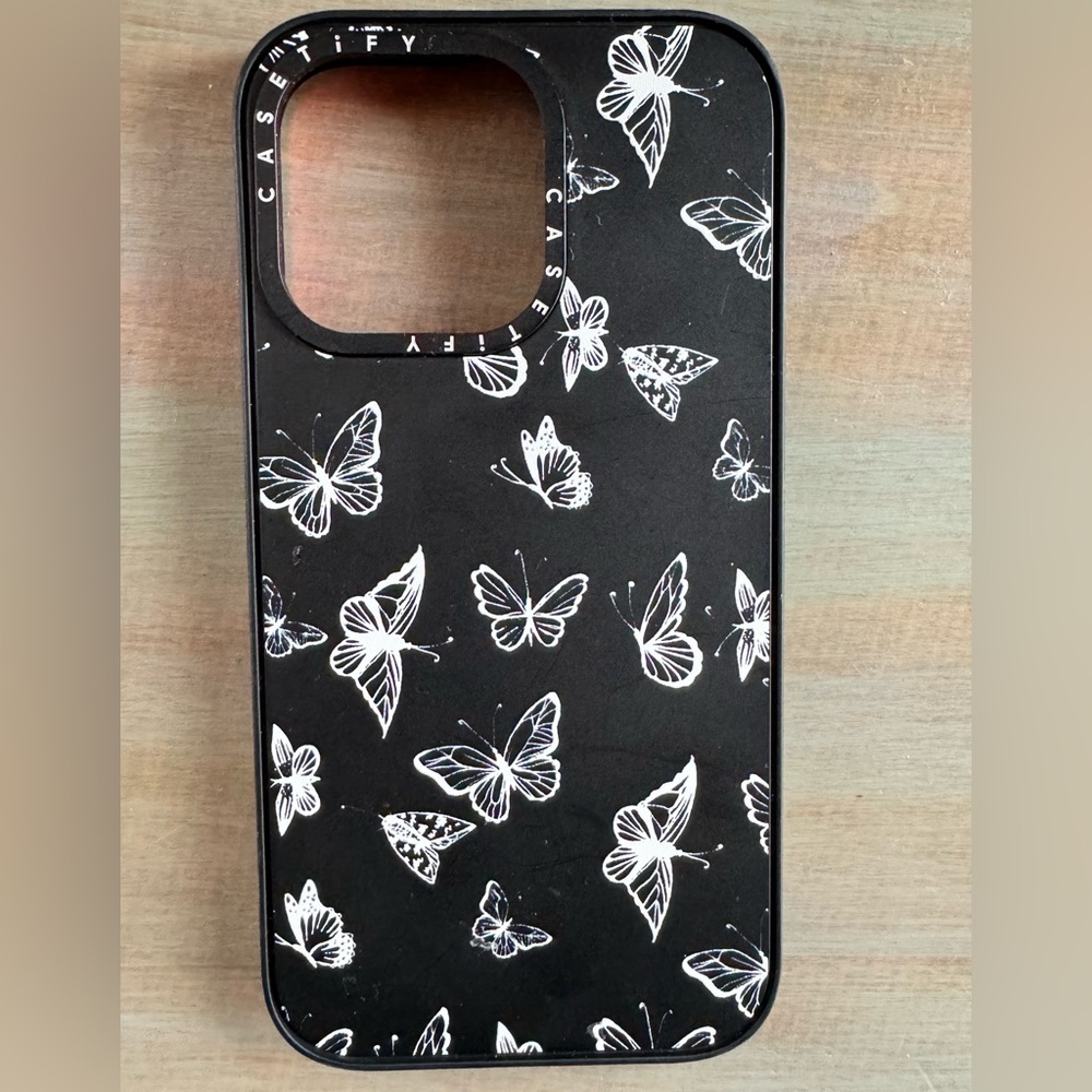 Casetify iPhone 13 Pro butterfly case